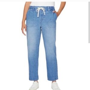 Buttalo David Bitton Pull-On Drawstring Jean size M
